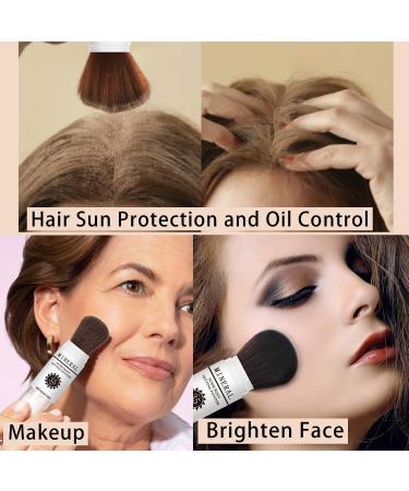 Buy Sunscreen Setting Powder SPF 35 - Mineral Brush Powder for Oil Control & Natural Matte Finish - Lightweight & Breathable - Perfect for All Skin Types - Buy Online on GoSupps.com
