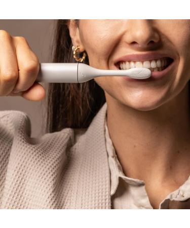 SURI Sustainable Sonic Toothbrush - Recyclable Plant-Based Head, 2 Modes IPX7 Waterproof - Sea Mist - Buy Online on GoSupps.com