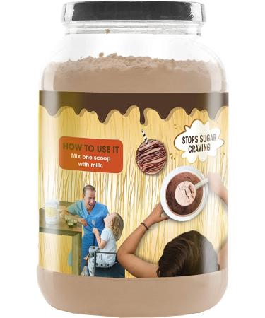 NI UNA DIETA MAS Chocolate Protein: Reduces Abdominal Fat & Curbs Food Cravings for Kids and Adults - Buy Online on GoSupps.com