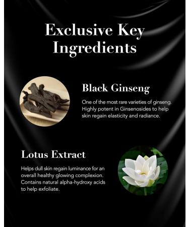Sooryehan BLACK GINSENG Firming Facial Sheet Masks (5 pcs) - Korean Anti-Aging Mask for Skin Elasticity & Wrinkle Reduction | Shop Now for International Shipping - Buy Online on GoSupps.com