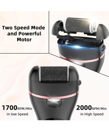 Electric Callus Remover for Feet - Professional Pedicure Tool Kit for Cracked Dead Dry Skin - Buy Online on GoSupps.com