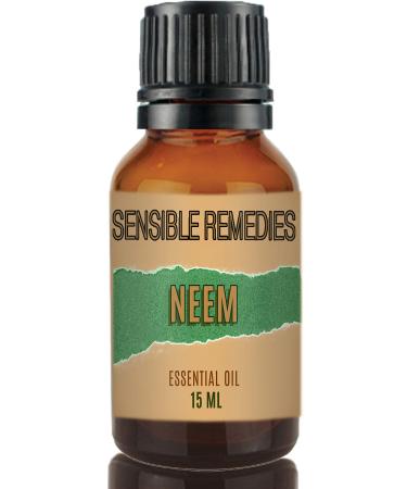 Sensible Remedies Neem 100% Pure and Natural Distilled 15 mL (0.5 fl oz)
