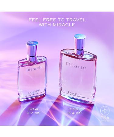 Lanc me Miracle Eau de Parfum - Long Lasting Fragrance with Notes of Magnolia Ginger & Amber - Spicy & Floral Women's Perfume 1.7 Fl Oz (Pack of 1) - Buy Online on GoSupps.com