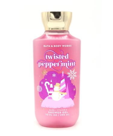 Twisted Peppermint Bath and Body Shower Gel Body Wash 10 fl oz