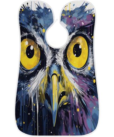Buy Animal Owl Beard Bib Apron - Best Beard Hair Catcher for Men | Perfect Father's Day Anniversary & Christmas Gift for Dad & Husband - Buy Online on GoSupps.com