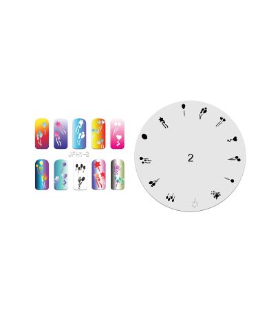 Fingernail stencil (airbrush nail art) Fengda JFH01-002