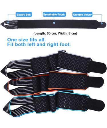 Beister Adjustable Compression Ankle Brace Elastic Foot Support Wrap Sprains Foot Brace for Sports Protect Arthritis Plantar Fasciitis Achilles Tendonitis Grey 1 Pair (Pack of 1) - Buy Online on GoSupps.com