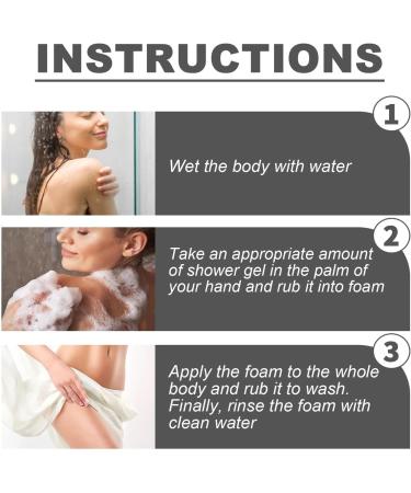 Qixfyze Perfumed Moisturizing Body Wash Firming Shower Gel Long Lasting Fragrance Body Wash Body Wash With Pump Deep Hydration For Dry Skin Moisturizing For Women300ML - Buy Online on GoSupps.com