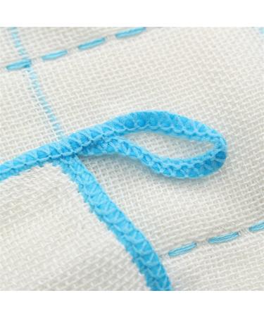 20 Piece Set of GBHRD Cloths 8-Layer White Blue Cotton Yarn Scouring Pad Set Absorbent Kitchen Non Greasy Mesh Dishwashing Towels Suitable for Kitchen Bathroom and Cleaning Counters. - Buy Online on GoSupps.com