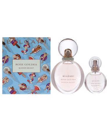 Bvlgari Rose Goldea Blossom Delight for Women - 2 Pc Gift Set 2.5oz EDP Spray 0.5oz EDP Spray 1.5 Ounce (Pack of 2)