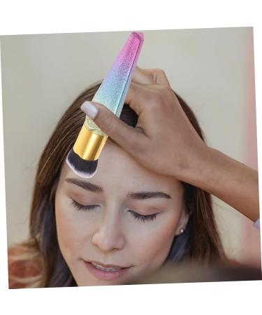 DOITOOL Round Cosmetic Brush Buffing Brush Makeup Face Powder Brushes Flat Top Cosmetic Brush Powder Cosmetics Brushes Makeup Flat Brush Makeup Brush Travel Round - Buy Online on GoSupps.com