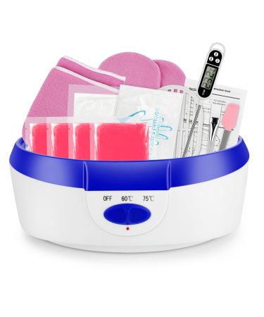 Paraffin baths wax bath for hands and feet Forever Speed Paraffin Wachsbad for hands and feet device 265W electric wax bath with paraffin wax set blue