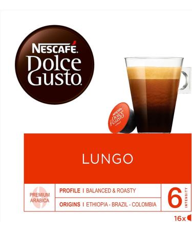 Nescafe 16 Lungo Dolce Gusto Pods - Buy Online on GoSupps.com