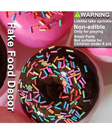LIKETURE Non-Edible Polymer Clay Fake Sprinkles - 110g Craft Decoration Faux Sprinkle Filler for Resin & Slime (Mixed Color - Buy Online on GoSupps.com