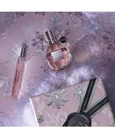 Viktor&Rolf - Flowerbomb Eau de Parfum - Women's Perfume Travel Holiday Gift Set - Floral & Woody - With Notes of Rose Peony & Patchouli - Full Size Perfume 1.7 Fl Oz Travel Size Perfume 0.3 Fl Oz - Buy Online on GoSupps.com