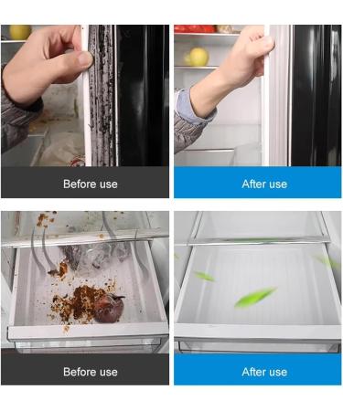 Multifunctional Large Capacity Refrigerator Cleaner Refrigerator Cleaning Spray Strong Cleaner for Inside Fridge All Purpose Cleaner Refrigerator Cleaner Inside for Kitchens (2PCS) - Buy Online on GoSupps.com