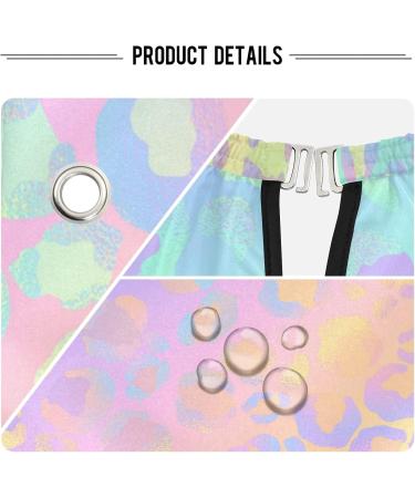 Buy Waterproof Barber Cape - Rainbow Leopard Print Cheetah Haircut Bib for Men & Women | Unisex Hair Cutting Cape Online - Buy Online on GoSupps.com