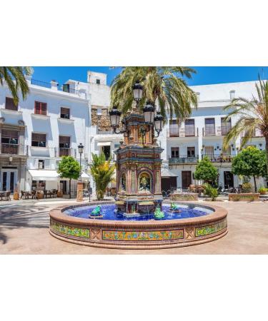 Lais Puzzle The famous Plaza de Espa a (Spain Square) in Vejer de la Frontera Cadiz Andalusia Spain 1000 pieces - Buy Online on GoSupps.com