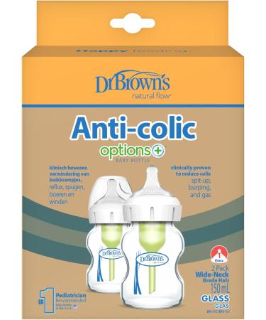 Set of 2 BA 150 ml PP Crystal baby bottles Options + - Buy Online on GoSupps.com