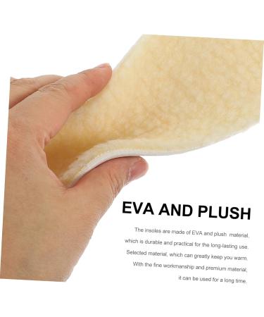 Didiseaon Cuttable Insoles for Men & Women | Warm Fluffy Inserts for Boots & Sneakers | Odor-Eating Orthotics - Buy Online on GoSupps.com
