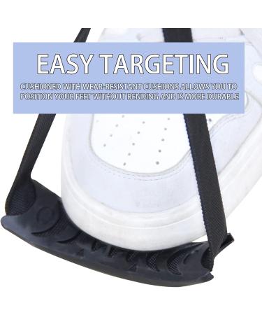 KkaFFe Multi Loop Leg Lift Strap Rigid Ring for Leg Hip and Knee Surgery Recovery kit with Adjustable Handle Active Leg Lift for Practicing Walking Rehabilitation aids(Black-2Pack) - Buy Online on GoSupps.com