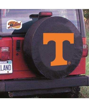 NCAA Tennessee Volunteers Black Tire Cover - 32.25 x 12 | Officially Licensed College Team Product - Buy Online on GoSupps.com