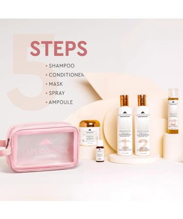 Extra Cell Plex Complete Hair Repair Kit - 5-Step Deep Repair for Damaged & Color-Treated Hair - Shampoo Conditioner Mask Spray Ampoule - International Shipping Available - Buy Online on GoSupps.com