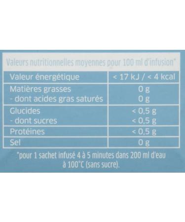 Elephant Bio Infusion Relax Camomille Tilleul 20 Sachets 26g - Buy Online on GoSupps.com