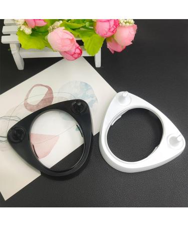 Electric Toothbrush Holder Stand Base | Black | Compatible with Braun Oral B | Includes Charger and 4 Pack Head Covers - Buy Online on GoSupps.com