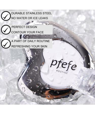 Premium Stainless Steel Cryo Gua Sha | Facial Beauty & Skin Care Tool for Body Face Neck & Eyes - Enhance Your SPA Experience - Buy Online on GoSupps.com