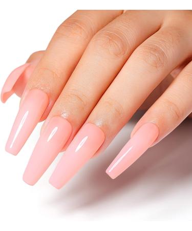 AIMEILI 5 in 1 Rubber Base Gel Sheer Color Polish - (594) 10ml | Nail Strengthener & Rhinestone Glue | UV LED Soak Off Coat - Buy Online on GoSupps.com