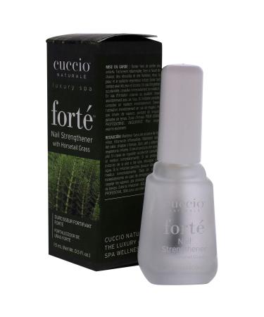 Cuccio Naturale Forte Nail Strengthener Treatment with Horsetail Grass - Prevents Cracking, Splitting and Breakage - Nutrient Rich Formula for Stronger Nails - 0.5 Fl Oz - Buy Online on GoSupps.com