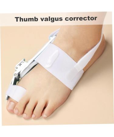 Bunion Corrector & Toe Straightener | Adjustable Bunion Splints for Men & Women | Silicone Pad Support - 5.91 Inch White - Buy Online on GoSupps.com
