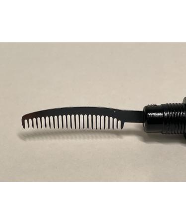 COSRAMY Eyelash Comb Makeup Eyebrow Brush Comb Makeup Eyebrow Brush Comb -Black Picasso Style - Buy Online on GoSupps.com