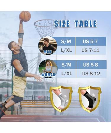 Buy Neuropathy Compression Socks for Men & Women - Ankle Sleeve Relief for Plantar Fasciitis & Foot Pain (L/XL Skin) | International Shipping Available - Buy Online on GoSupps.com