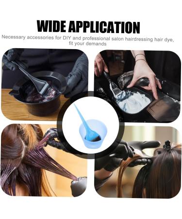 FRCOLOR Hair Dye Brush 1 Set Hair Color Kit Mixing Bowls Hair Oil Applicator Hair Coloring Bowl Hair Color Brush Hair Coloring Brush Hair Coloring Mixing Bowl Plastic Bowl Set Hair Dye - Buy Online on GoSupps.com