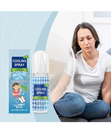 Brume rafra chissante pour le visage - 50 ml - Brume de glace liquide hydratante pour le sport le camping les trajets en plein air le golf les voyages la randonn e la plage le quotidien par - Buy Online on GoSupps.com