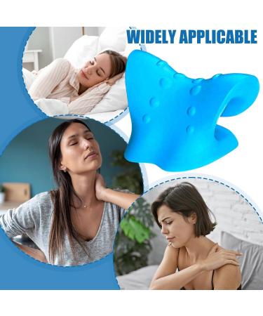 Neck Stretcher Pillow - Cervical Traction Neck Hump | Neck Stretcher Cervical Traction Device Shoulder Relaxer Traction Pillow for Muscle Relaxation - Buy Online on GoSupps.com