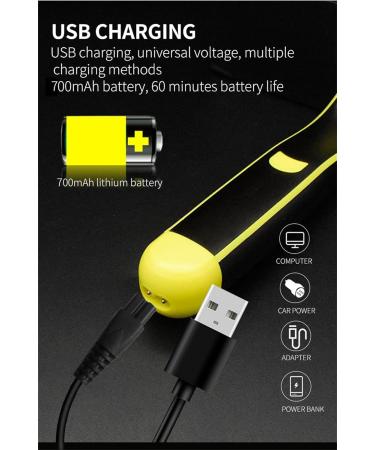 Full Body Wash Wet and Dry Electric Shaver for Men - Model #12 Black | Ultimate Shaving Experience - Buy Online on GoSupps.com