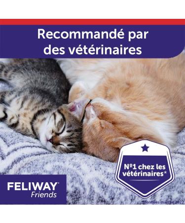 FELIWAY Friends Anti Conflit pour Chat - Recharge 48 ml - Buy Online on GoSupps.com