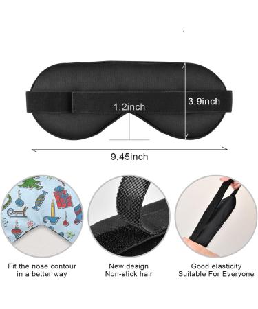 Haskirky Light Blocking Eye Mask - Breathable & Adjustable for Adults | Perfect for Travel, Yoga, Meditation & Office for Deep Sleep | Comfortable & Smooth | Great Christmas Gift - Buy Online on GoSupps.com