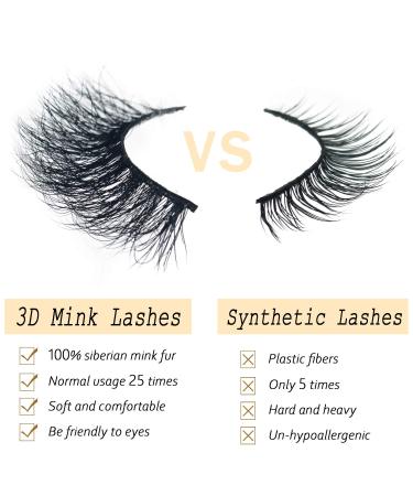 DOORES 3D Mink Lashes 4 Styles | Handmade Mixed-Mink False Eyelashes 16-20mm - Buy Online on GoSupps.com