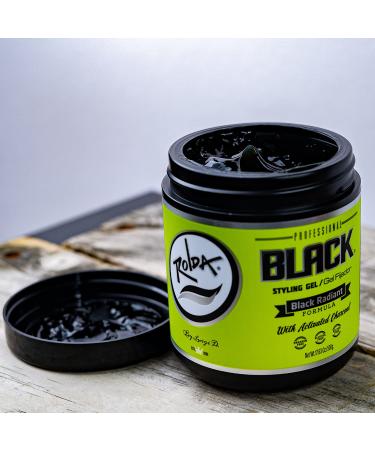 Rolda Black Styling Hair Gel Extra Strong Hold 17.6oz - 1.1 Pound - Buy Online on GoSupps.com