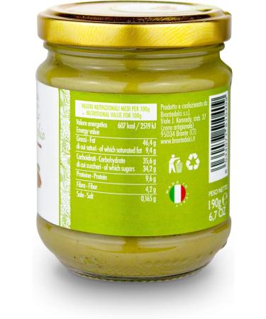 Cute pistacia cream 40 pistachio 3 x 190 g brontedolci Italy - Buy Online on GoSupps.com