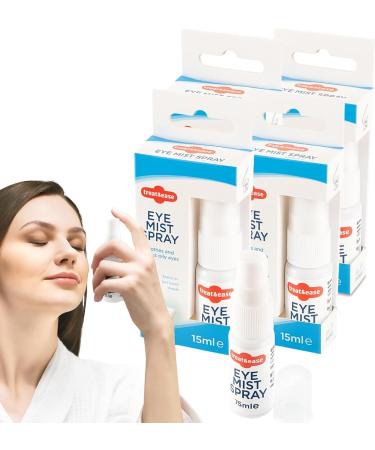 FERRIS | Eye Spray for Dry and Irritated Eyes Pack of 4 Instant Relief from Dry Tired and Itchy Eyes | Refreshing & Soothing Eye Mist Spray | Long Lasting Protection and Treatment of Dry Eyes