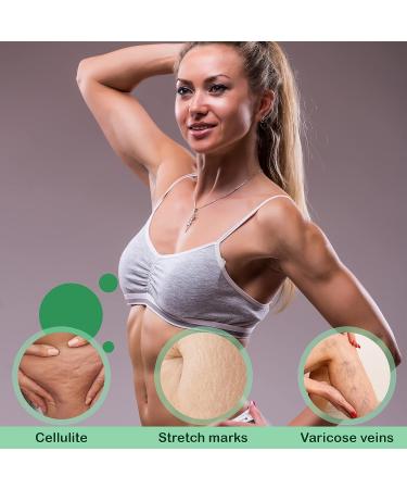 Reshape+ Tummy Tightening Cream - Anti Cellulite & Fat Burning Body Firming Gel | Hydrating Formula - Fades Stretch Marks | Tightens Loose Skin on Belly, Legs, Arms & Butt | 8 Fl Oz - Buy Online on GoSupps.com