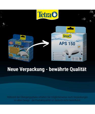 Tetra APS 150 Aquarium Air Pump - Ultra Quiet Diaphragm Pump for 80-150L Aquariums - Best Shipping Worldwide - Buy Online on GoSupps.com