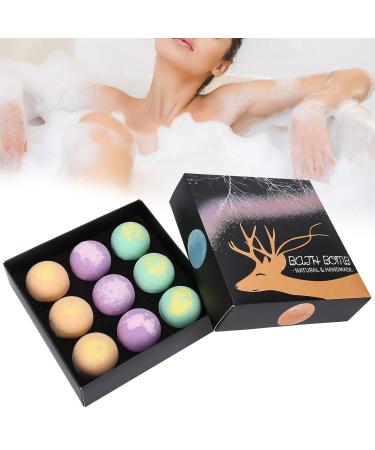 Buy Pack Bath Salt Balls - Portable Essential Oil Bubble Bath Bombs for Women & Girls | Handmade Moisturizing Bath Soap - Buy Online on GoSupps.com