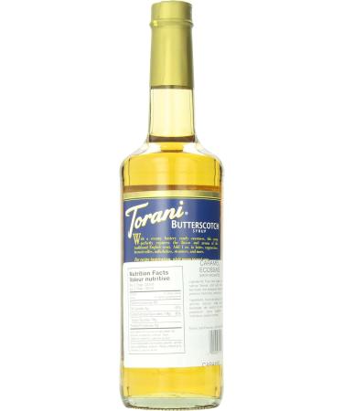Torani French Vanilla Flavour Syrup 750ml & Butterscotch Flavour Syrup 750 Milliliter Syrup + Syrup 750 ml (Pack of 1) 750.0 ml (Pack of 1) - Buy Online on GoSupps.com