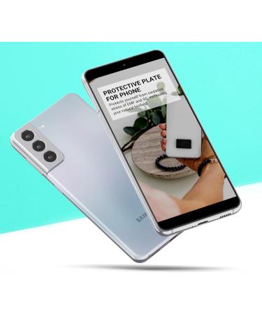 Doja Barcelona Shungit Plate for Cell Phone | EMF Radiation Protection & 5G Blocker | Rectangular 1.5x2.5cm | Schungit Stone Radiation Sticker - Buy Online on GoSupps.com